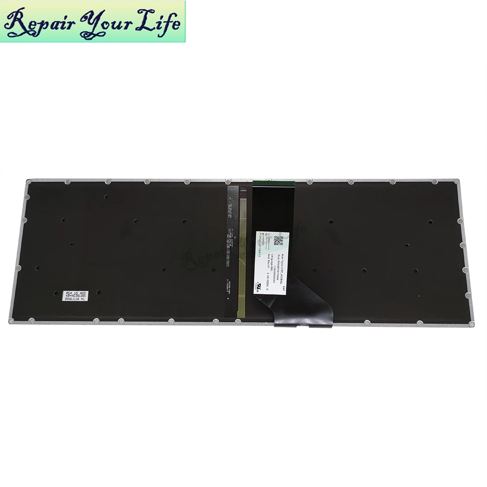Genuine SD Backlight Laptop Keyboard for Acer Aspire R5