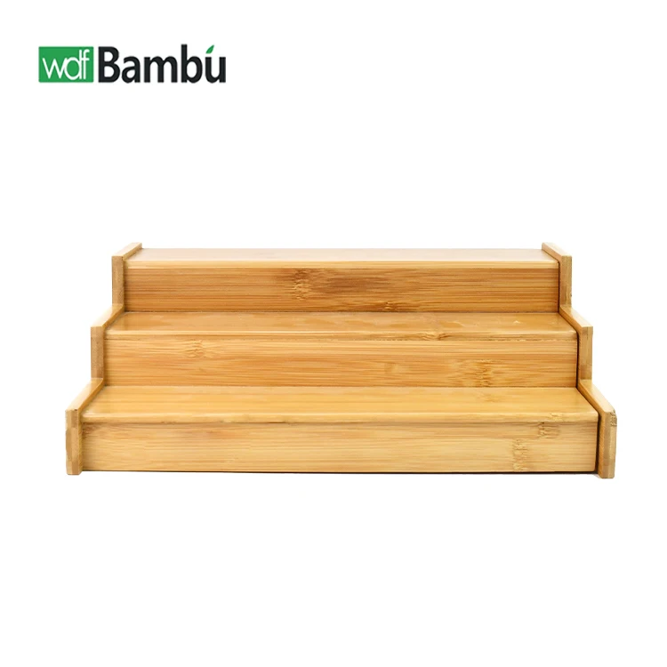 WDF Scaffale Portaspezie Personalizzato, Estantes Para Especias, Porta Temperos, Scaffale Portaspezie in Bambù