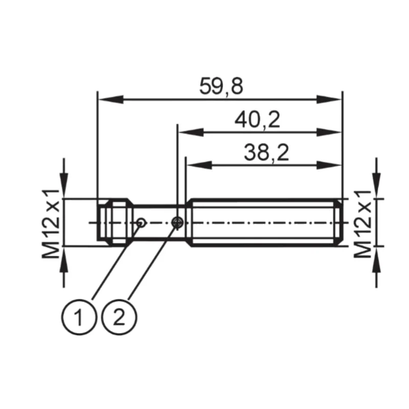 Brand New M12PNP Capacitive Sensor KF5001 KFA3040BBPKG/NI/US Proximity ...