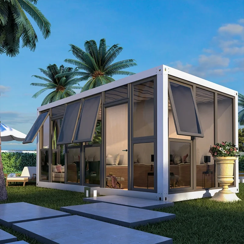 2 3 Story Modular Prefabricated Flat Pack Container House Multi Family Duplex Prefab Home for Bulgaria