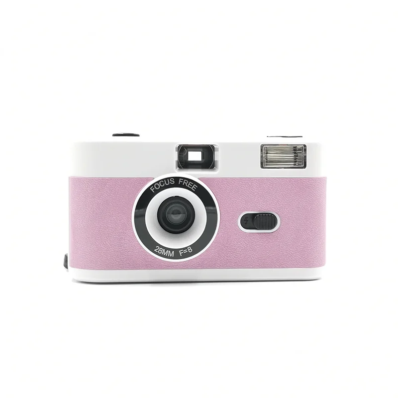 Factory Cheap Retro Reloadable Film Camera 35mm One Shot Built in Flash Birthday Christmas Gift