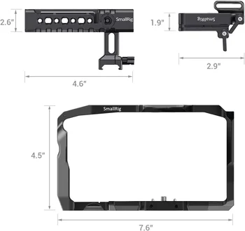 Smallrig Camera Cage Kit for Blackmagic Design Pocket Cinema Camera 4K & 6K, Compatible With Bmpcc 4K & 6K -Kcvb2419 product image