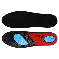 Breathable Arch Supporting Shoe Pads Shock Absorbing EVA Cushion Sports Spring Insole