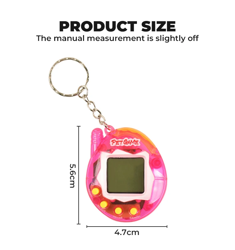 Wholesale Electronic Tamagotchi Original Pix Toy Plastic Peach Heart ...