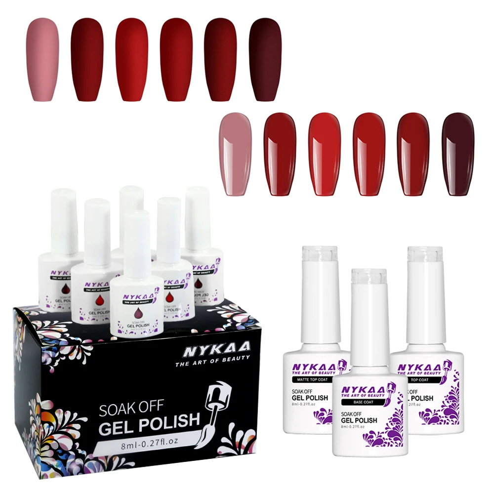 NAIL PAINT-Lady Fashion Hi-gloss Exclusive Trendy colors Nykaa Nail polish  For Girls & Women(Multicolor,72ml)