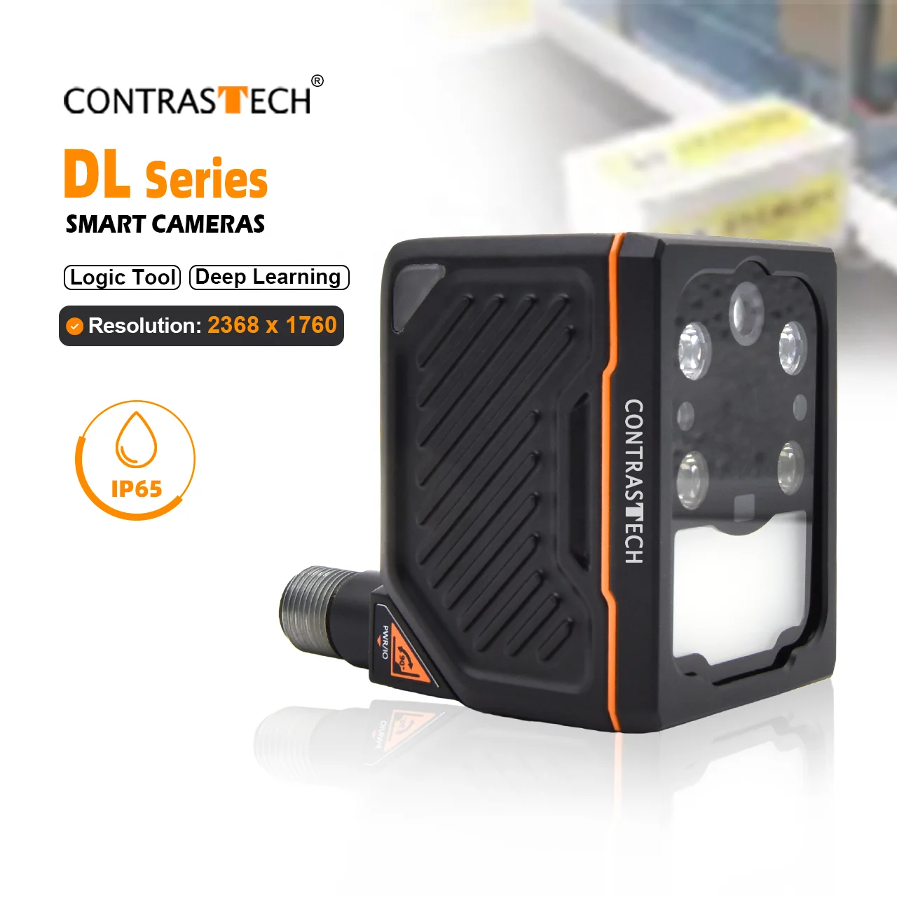 TCP Deep Learning 5MP 60fps AI Automation Machine Vision System Hikrobot Smart Camera for Computer Vision Detection