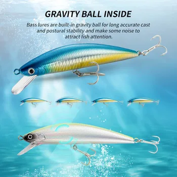 Cheery Heavy Weight 40g/60g Saltwater 13/15cm Pencil Hard Bait Minnow Fishing Lures – Minnow – view 4
