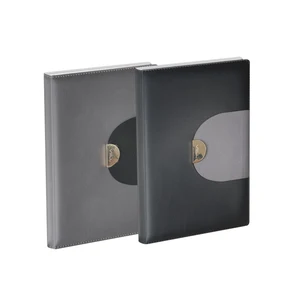 2026 Custom Luxury Hardcover  Leather  Notebook  A5 Daily Planner Notebook   with Magnetic  Buckle