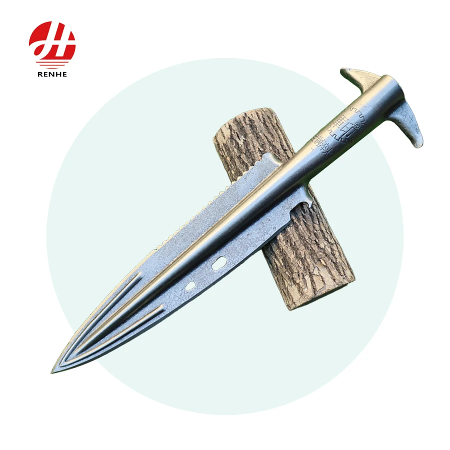 Tagagawa sa Tsina ng Mn Steel na Pala para sa Hardin, Multi-Fungsyonal na Bakal na Harpoon, Tanim na Bakal na Metal na Matulis na Ulo ng Panlaban