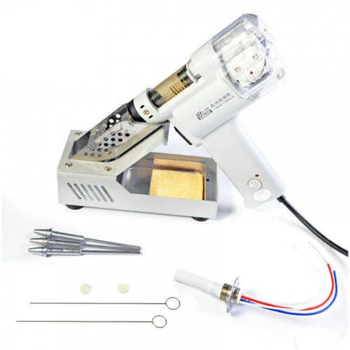 S-998P Electric Desoldering Gun Vacuum Double-Pump Solder Sucker