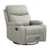 Gray manual gravity reclined with shake-one key adjustment