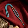 Blue turquoise necklace