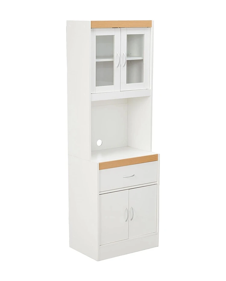 Кухонный высокий буфет китайский шкаф для хранения продуктов инженерная деревянная