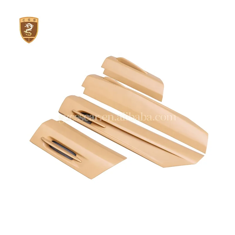 For Rolls Royce Phantom Wd Style Bodykit Fiberglass Front Rear Bumpers Side Skirts Facelift Car Body Kit