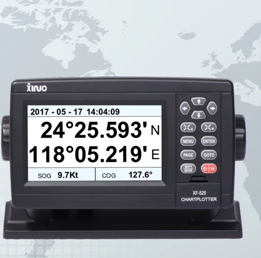 船用gnss图绘图仪在导航系统模型xf-520小型gps图绘图仪 - Buy 廉价绘图仪,Gps Chartplotter,Gps海图仪 ...
