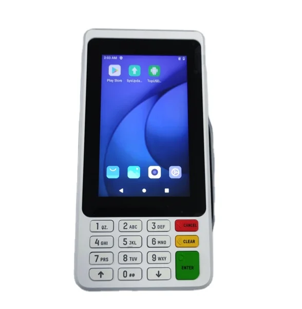 Portable Pos Terminal Bank Card Payment System Pos Machine NFC MSR IC Credit Card Pay Pos Device