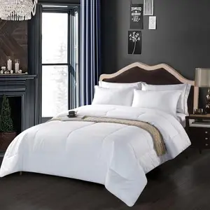 High-Grade  Soft Quilting Polyester Filled Reversible Lightweight Warm Eco-Friendly Anti-Allergy Comforter for Hotel