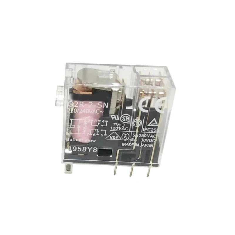 Jauns oriģināls drošības relejs G2R-2-SN, programmējamais vadības ierīces (PLC) kontrolieris, PAC un specializētie kontrolieri