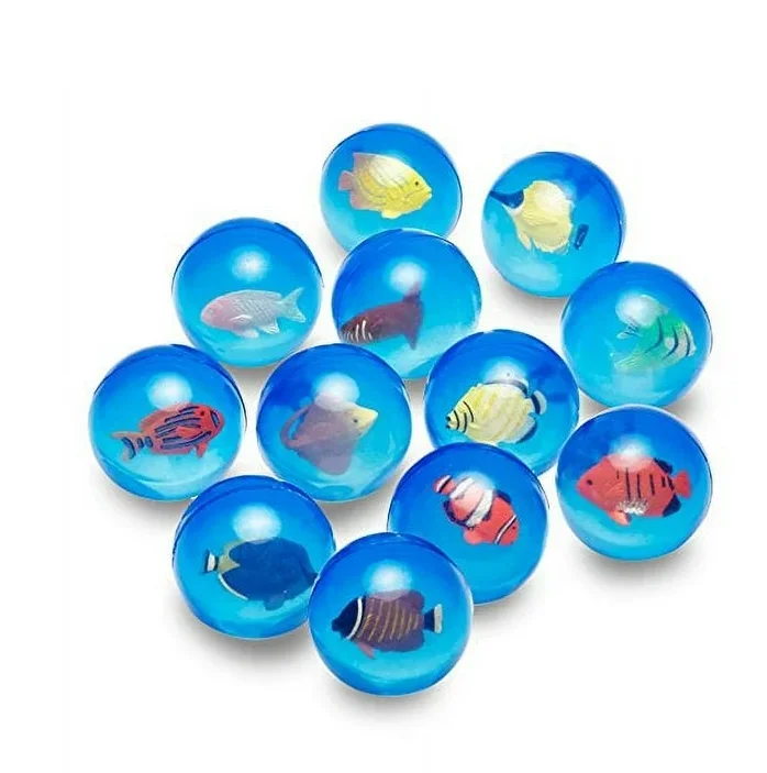 Juguete de animales 3D, pelota que rebota sólida, pelota de rebote de goma  elástica para niños, juguetes de pelota que saltan