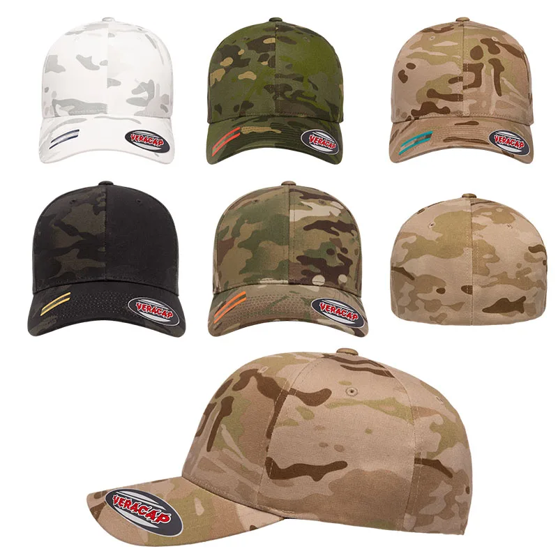 6277 / 6277mc Custom Private Label Logo Embroidered Ball Caps Veracap ...