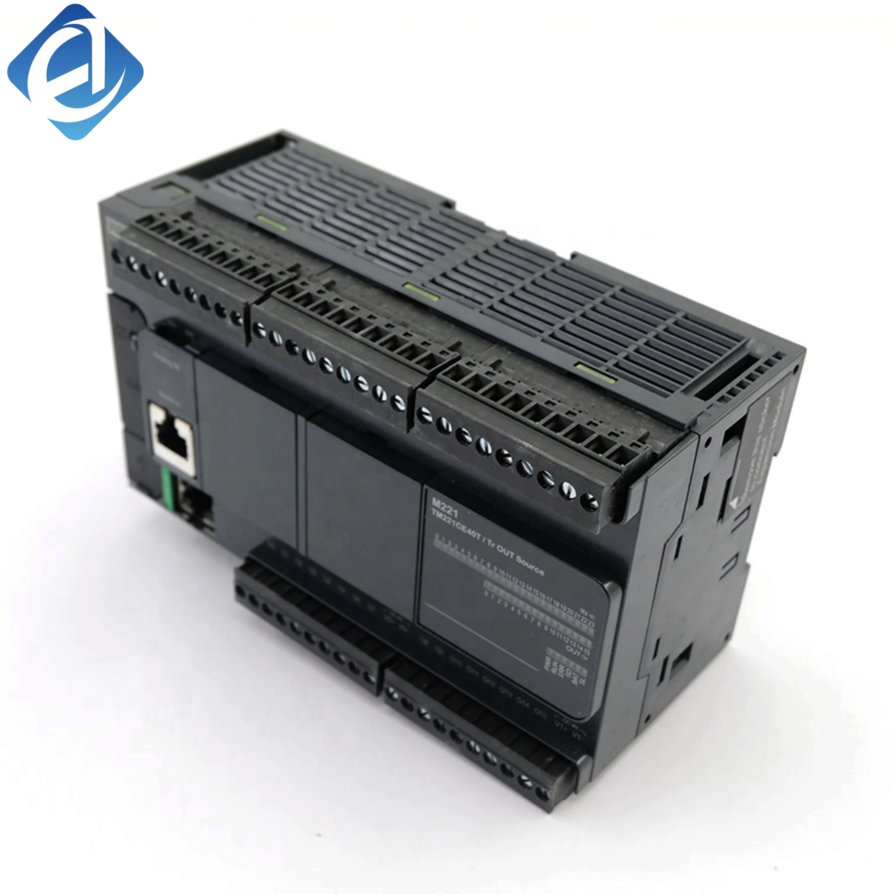 New Original TM221CE40T Modicon TM221 PLC. 40 transistor I/O points, Ethernet communication, stable logic control, compact structure, strong anti-interference, ideal for small automation devices