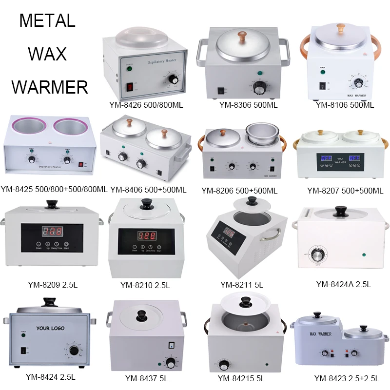METAL WAX WARMER