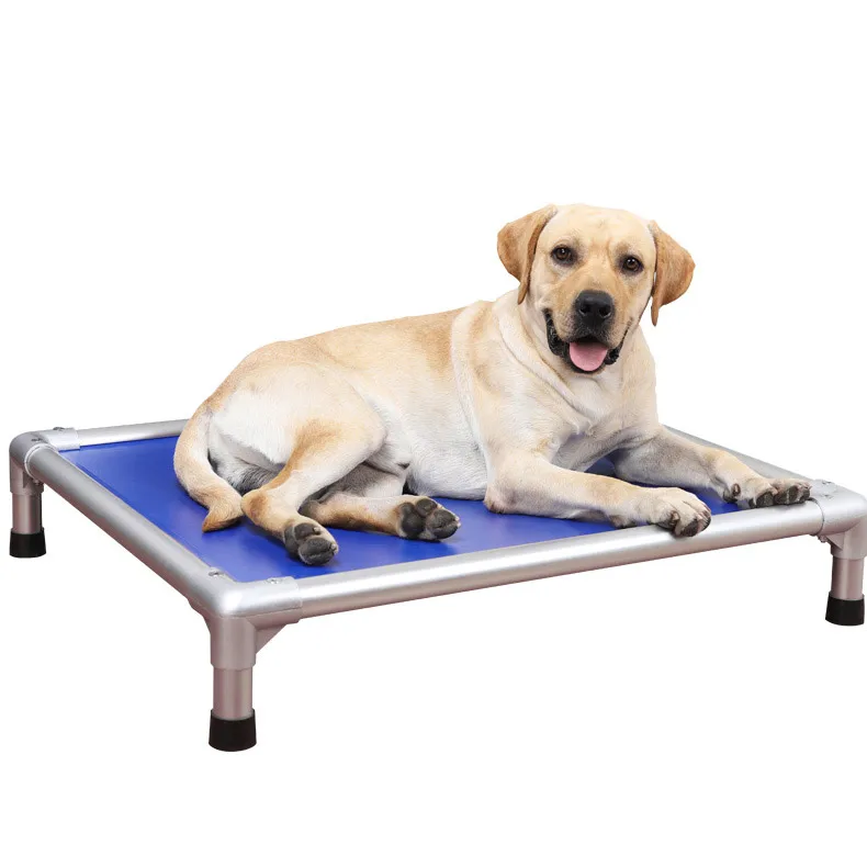 Custom Waterproof PP Trampoline Fabric Dog Bed for Outdoor Use