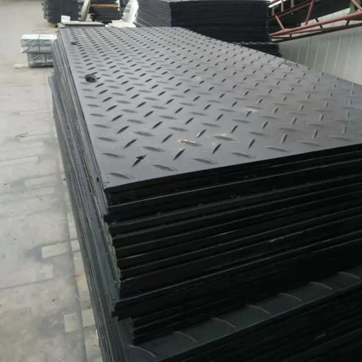Recyclable 4x8 Ft Excavator Ground Protection Mats Plastic Matting for Construction Site