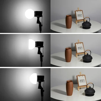Godox ML-CD15 ML-CS162 Silica Gel Diffusion Dome Kit for ML30 MLBI ML60 BI V1 V1S V1C V1N V1F V860III-S TT685S AD300PRO AD400PRO detail image
