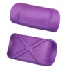 Almohada violeta para posición prona