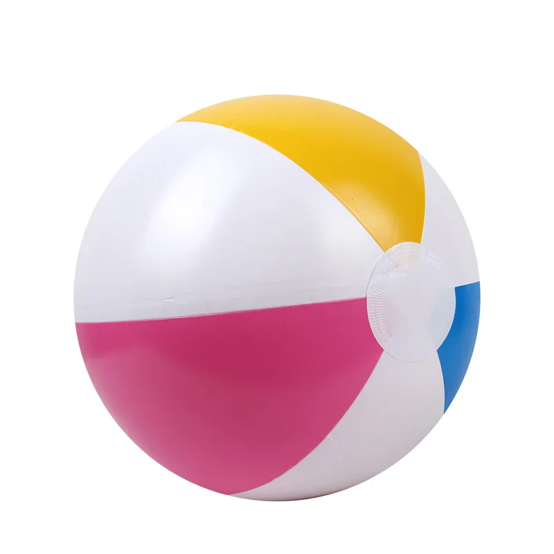 Summer Cheap PVC Stress Squeeze Rainbow High Quality Custom Advertising  Small Inflatable Beach Balls 30cm Pop Handball in Bulk