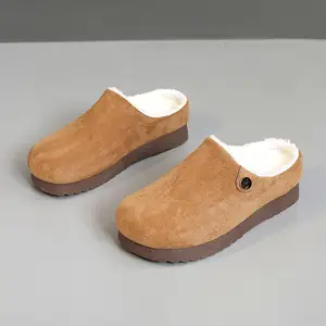 BR095 High Quality Women's Winter Bedroom for Slippers Fashionable Non-slip Hotel Style Slippers