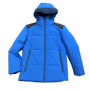 Waterproof Winter Down Jacket with Zipper Closure, Casual, Street-style, Simple, Warm, Puffer, Breathable and Comfortable