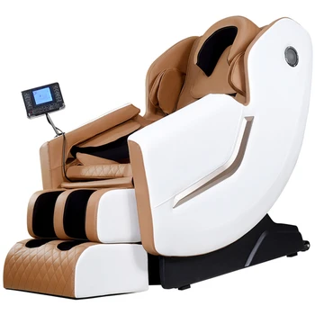 A Professional Massage Best Grey Zero Gravity Human Touch Stretch 4D Track Latest Electronic Massage Chair Body Massager