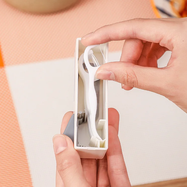 Dental Floss Pick Dispenser,Up Grade Floss Dispenser Portable Case