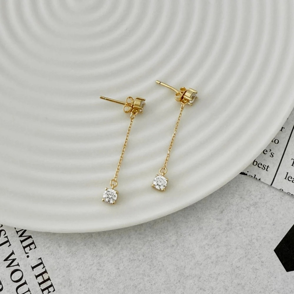 KAKODIY Elegant Design Boutique Fashion Jewelry 925 Sterling Silver 5A Cubic Zirconia Earrings Daily Accessories detail 10