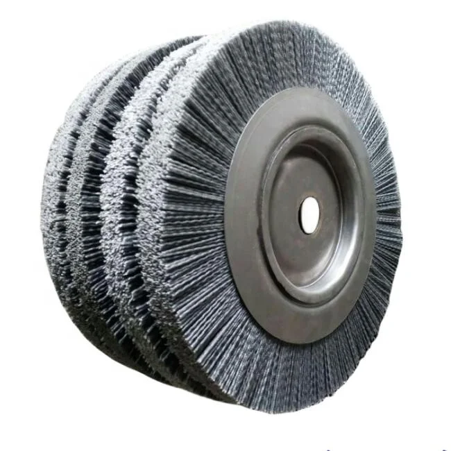 Premium Industrial & DIY Grade 250mm Abrasive Filament Wheel Brushes OEM for Effective Light Deburring