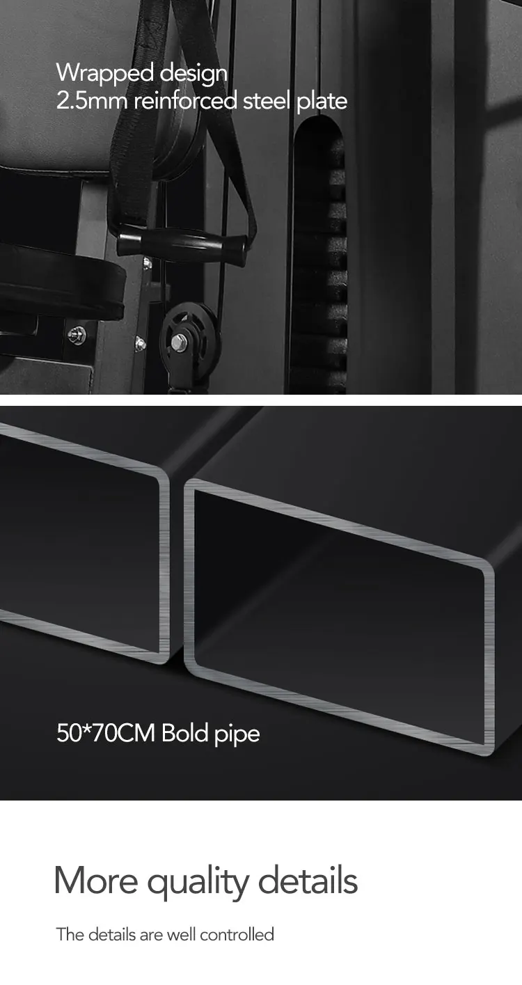 New Design Multi Strength Fitness 3 Station Home Gym Equipment