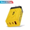 yellow  us plug