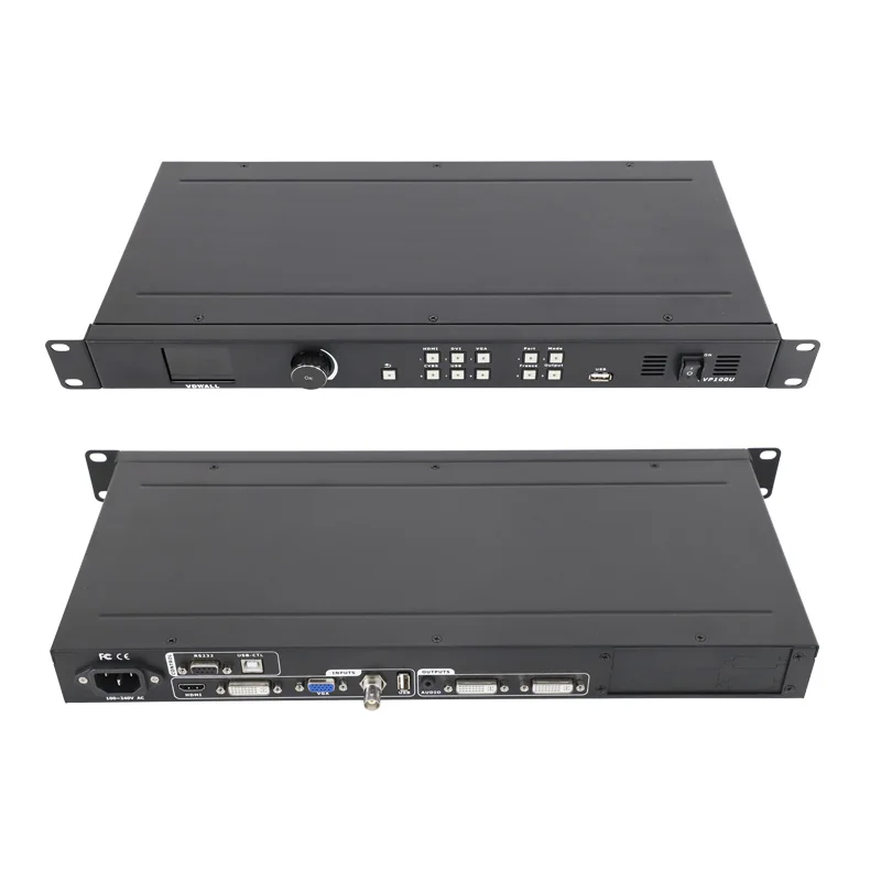 4-kanaals Videosplitter 1080P AHD DC12V 24V Camera's Videobediening Autocamera's Beeldschakelaar Combinatiedoos Video Quad Splitter Multiplexer Processor Switcher voor RV Truck Bus