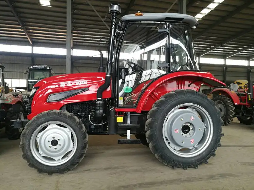 LUTONG 90Hp Mini Agricultura Tractor TB904 with Paddy Tires for Sale