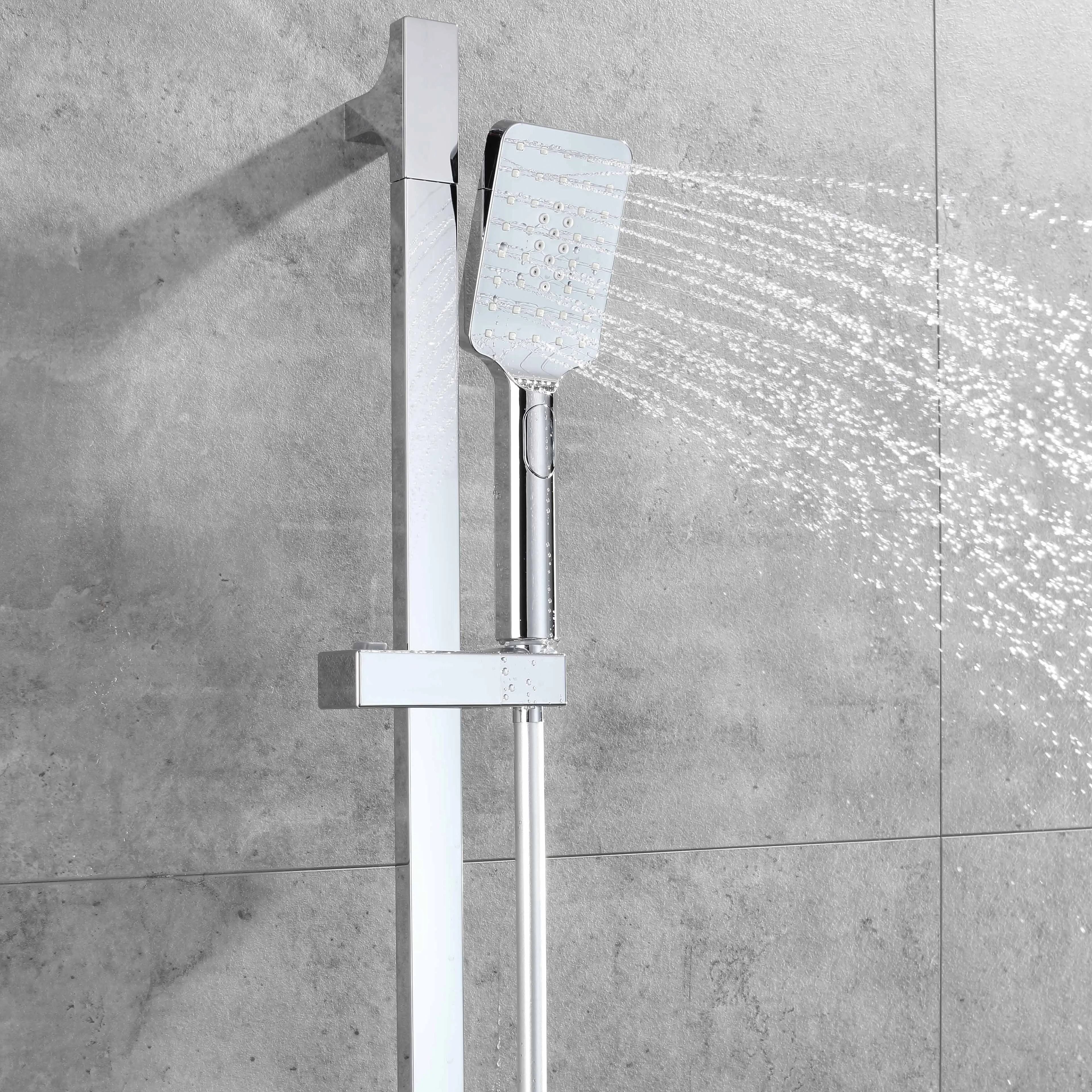 Hot And Cold High Pressure Shower Fixtures With 6 Inch High Pressure ...