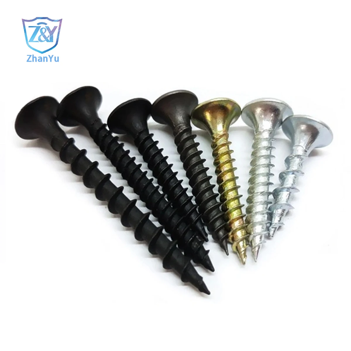 Tornillos Gypsum Plasterboard Black Phosphate Bugle Head Sheetrock Drywall Screw for Gypsum Board Nails Self Tapping Screws