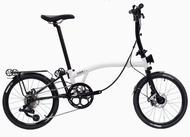 ファッションMINT 折りたたみ自転車 20インチ 9速 ディスクブレーキ