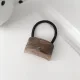 Rectangular - wood grain brown