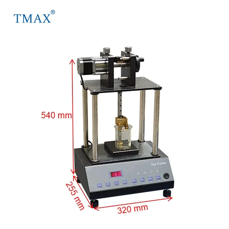 Lab EXW Price Desktop Dip Coater Coating Machine with 0 to 200mm Variable Travel Distance
