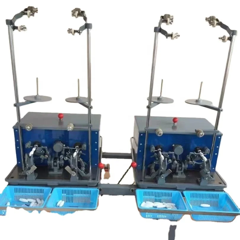5 Spindle Cocoon Bobbin Winding Machine for Schiffli Embroidery and Quilting Machines
