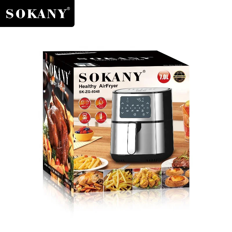 Large Capacity Sokany Digital Air Fryer 8L High Power Special