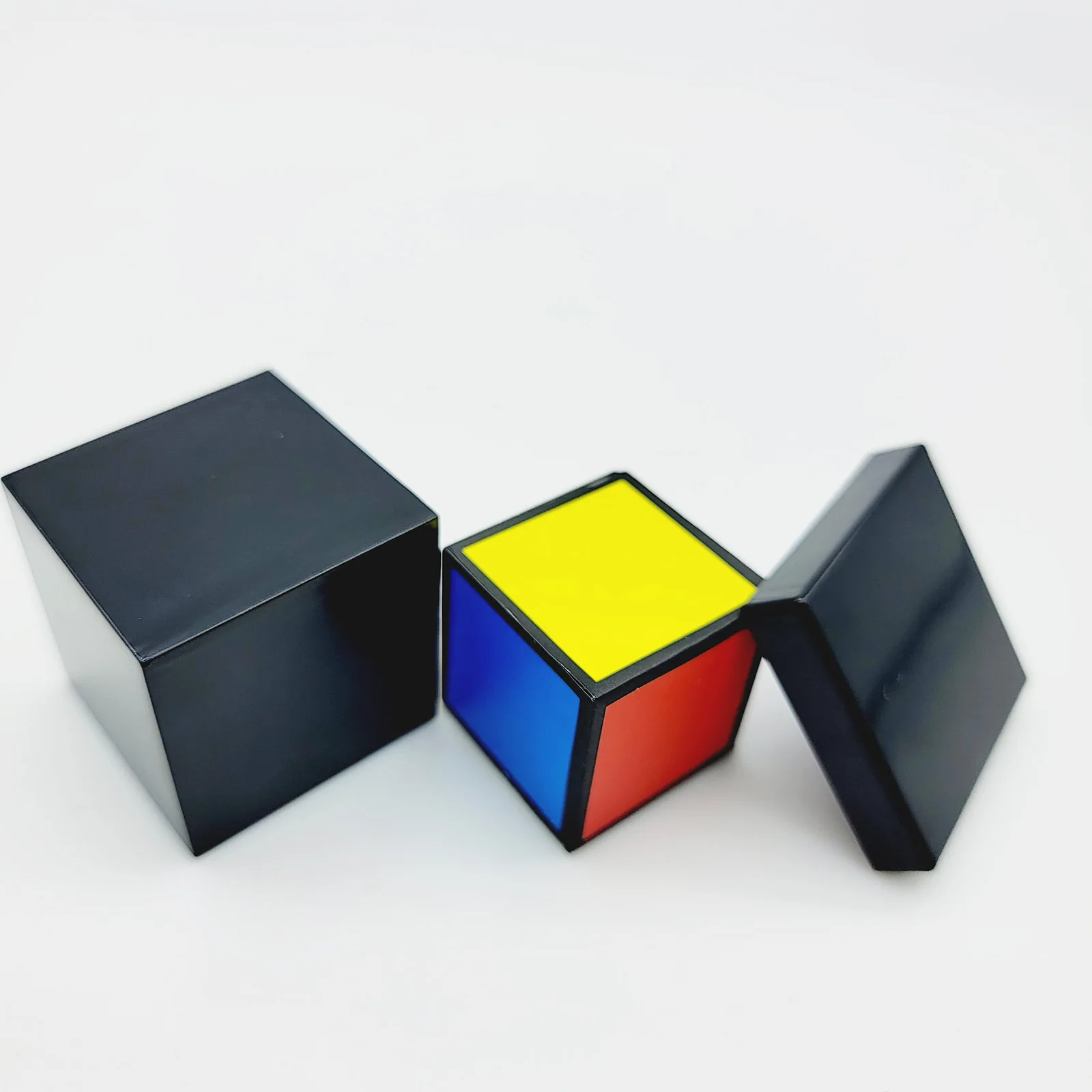 Eye Perspective Dice Box Color Vision Magic Tricks Distinguish Color Through Sound Close up Street Magic Props Mentalism Cube