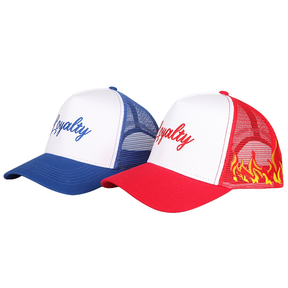 Custom Design Your Own Logo Baseball Trucker Mesh Cap Hats Wholesale Cheap Trucker Hat Colourful
